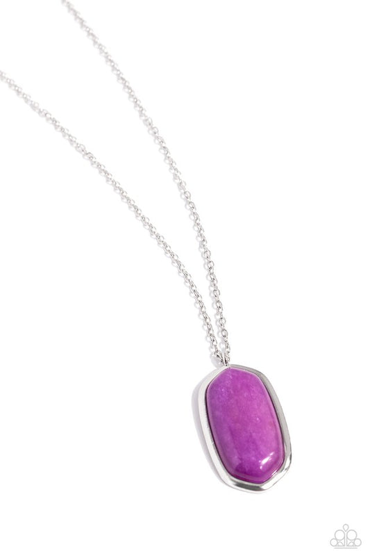 STYLE in the Stone - Purple - Paparazzi Necklace Image