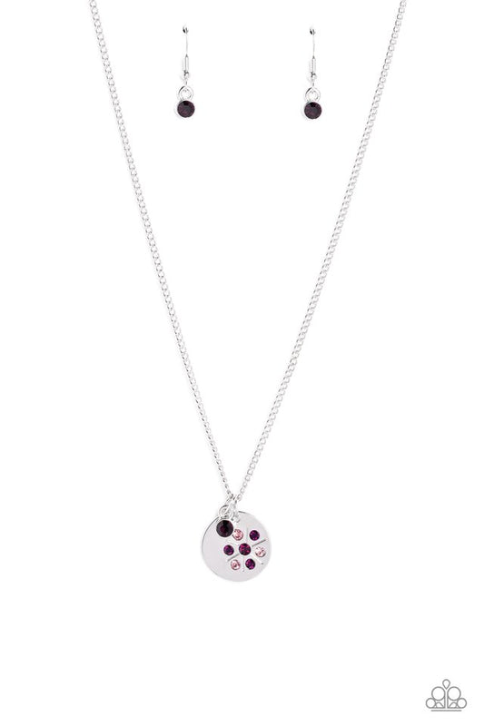 Dandelion Delights - Purple - Paparazzi Necklace Image