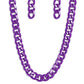 Painted Powerhouse - Purple - Paparazzi Necklace Image