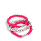 The Candy Man Can - Pink - Paparazzi Bracelet Image