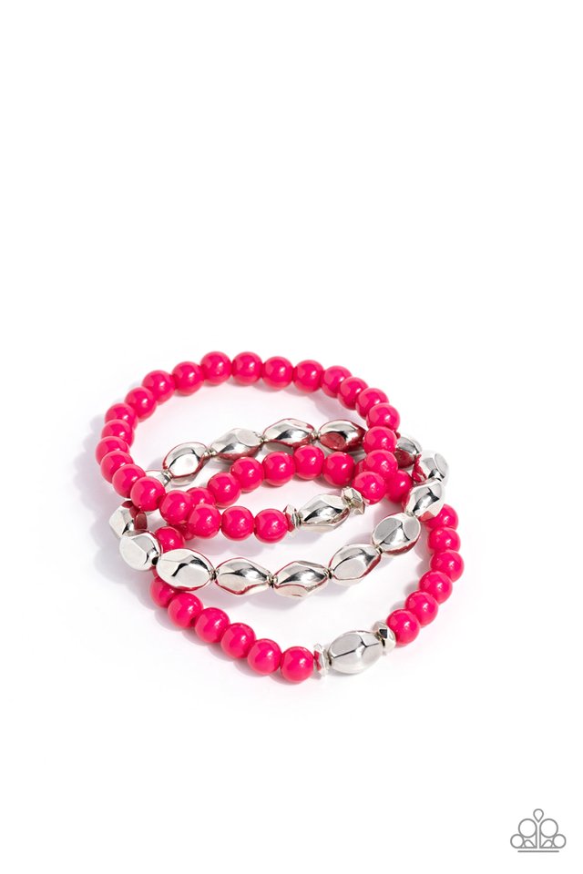 The Candy Man Can - Pink - Paparazzi Bracelet Image