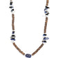 Stony Survivor - Blue - Paparazzi Necklace Image