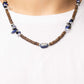 Stony Survivor - Blue - Paparazzi Necklace Image