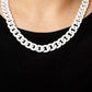 Painted Powerhouse - White - Paparazzi Necklace Image