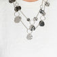 Hammered Horizons - Silver - Paparazzi Necklace Image