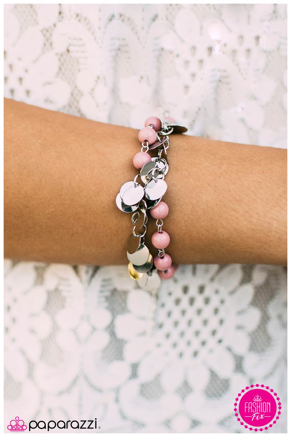 Pulsera Paparazzi ~ The Dream Team - Rosa