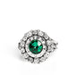 Twinkling Trance - Green - Paparazzi Ring Image