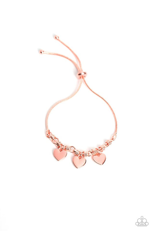 Romance Tale - Copper - Paparazzi Bracelet Image
