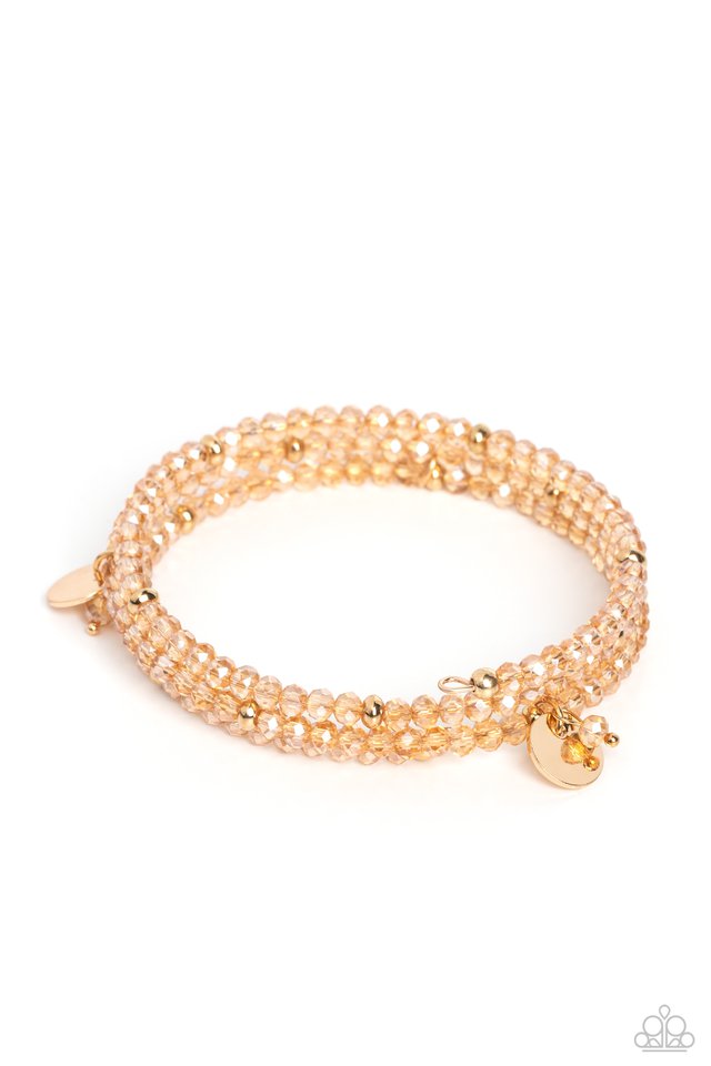 Illusive Infinity - Gold - Paparazzi Bracelet Image