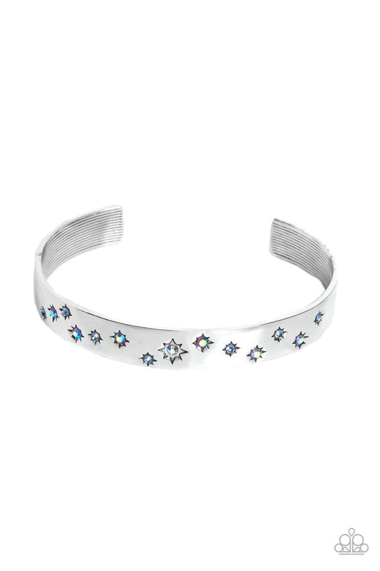 Starburst Shimmer - Blue - Paparazzi Bracelet Image