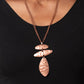 Monochromatic Model - Copper - Paparazzi Necklace Image