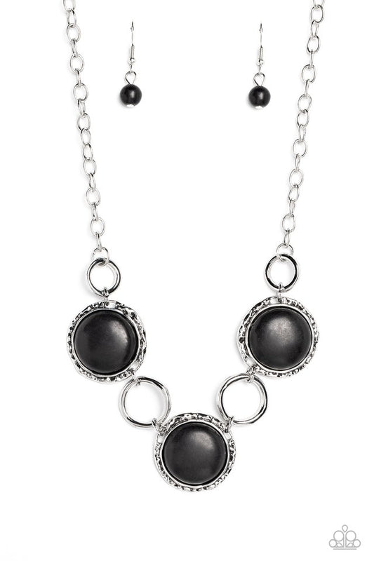 Saharan Scope - Black - Paparazzi Necklace Image