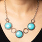 Saharan Scope - Blue - Paparazzi Necklace Image