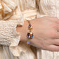 Twinkling Trio - Gold - Paparazzi Bracelet Image