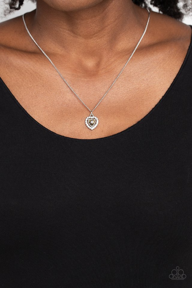 Day of Love - Brown - Paparazzi Necklace Image