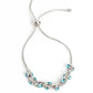 Intertwined Illusion - Blue - Paparazzi Bracelet Image