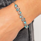 Intertwined Illusion - Blue - Paparazzi Bracelet Image