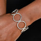 Socialite Sheen - Silver - Paparazzi Bracelet Image