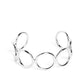 Socialite Sheen - Silver - Paparazzi Bracelet Image
