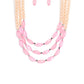 I BEAD You Now - Pink - Paparazzi Necklace Image