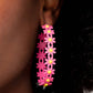 Daisy Disposition - Pink - Paparazzi Earring Image