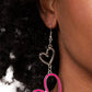 Pristine Pizzazz - Pink - Paparazzi Earring Image