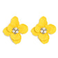 Jovial Jasmine - Yellow - Paparazzi Earring Image