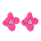 Jovial Jasmine - Pink - Paparazzi Earring Image