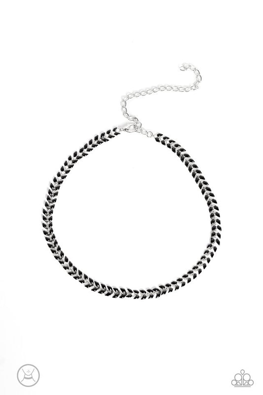 Grecian Grace - Black - Paparazzi Necklace Image