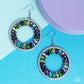 Wall Street Wreaths - Multi - Paparazzi Earring Image