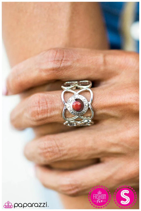Paparazzi Ring ~ In The Middle of Nowhere - Red