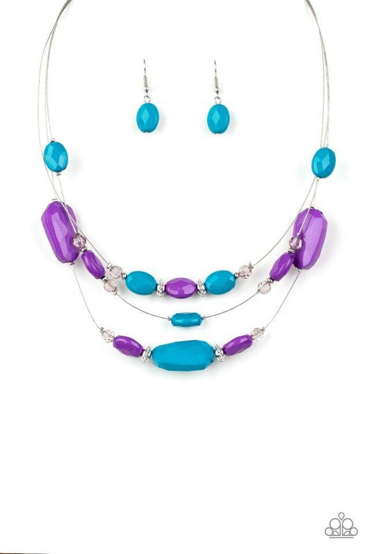 Paparazzi Necklace ~ Radiant Reflections - Multi