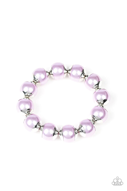 Paparazzi Bracelet ~ One Woman Show-STOPPER - Purple