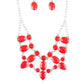 Paparazzi Necklace ~ Goddess Glow - Red