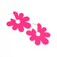 Flower Power Fantasy - Pink - Paparazzi Earring Image