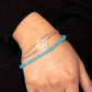 A LOTUS Like This - Blue - Paparazzi Bracelet Image