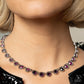 Kaleidoscope Charm - Purple - Paparazzi Necklace Image