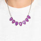 FLIRTY Dancing - Purple - Paparazzi Necklace Image