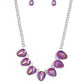 FLIRTY Dancing - Purple - Paparazzi Necklace Image