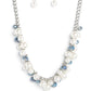 Glinting Goddess - Blue - Paparazzi Necklace Image