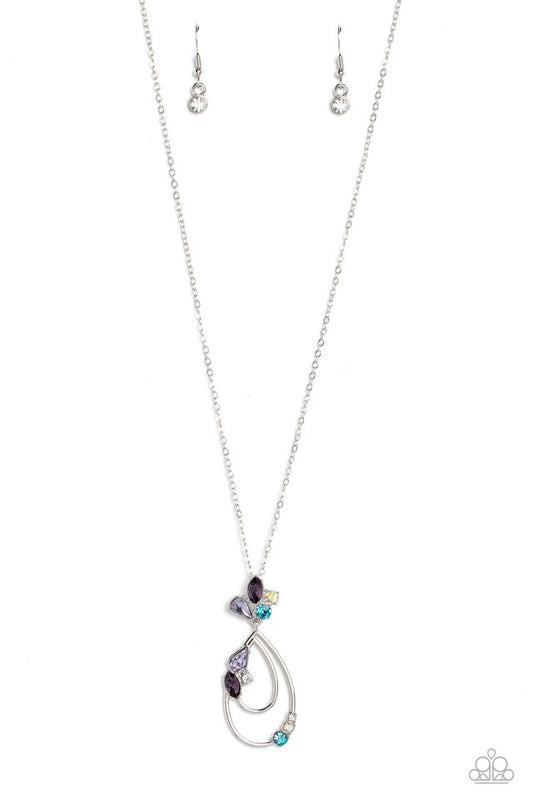 Sleek Sophistication - Purple - Paparazzi Necklace Image