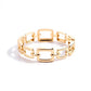 Square Inch - Gold - Paparazzi Bracelet Image