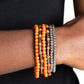 Mythical Magic - Orange - Paparazzi Bracelet Image