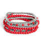 Mythical Magic - Red - Paparazzi Bracelet Image