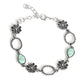 Casablanca Craze - Blue - Paparazzi Bracelet Image