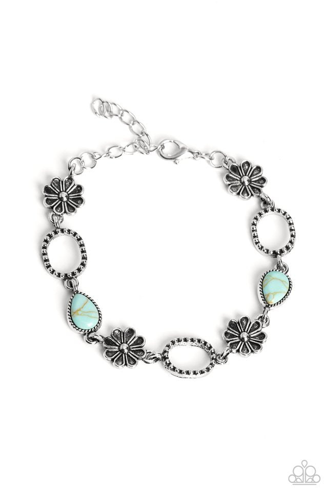 Casablanca Craze - Blue - Paparazzi Bracelet Image