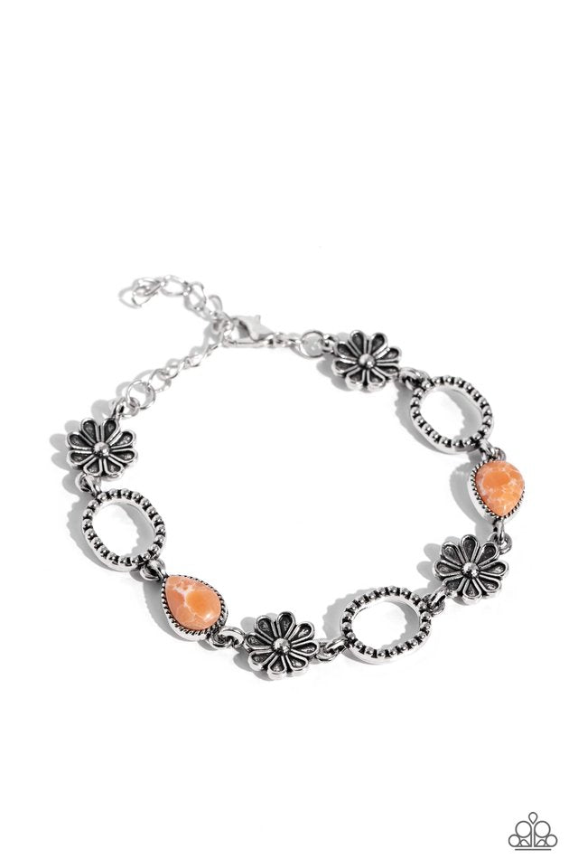 Casablanca Craze - Orange - Paparazzi Bracelet Image