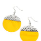 SHELL Out - Yellow - Paparazzi Earring Image