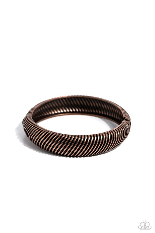 Jailhouse Jive - Copper - Paparazzi Bracelet Image