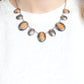 Textured Trailblazer - Orange - Paparazzi Necklace Image